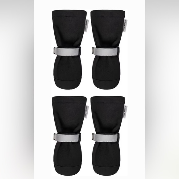 NWT Canada Pooch Soft Shield Dog Boots, Black size 2 - Picture 3 of 7